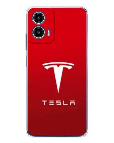 Чехол для Motorola Moto G35 с картинкой «Tesla Red Classic» Чехол для Motorola Moto G35 с картинкой «Tesla Red Classic»