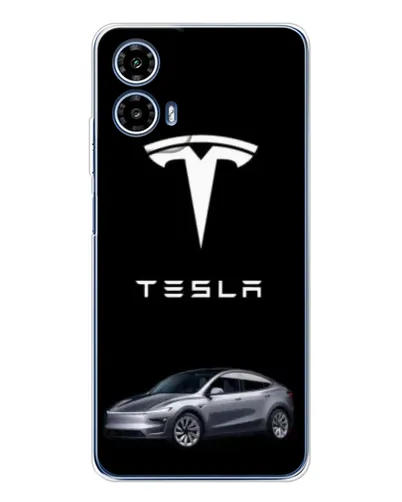 Чехол для Motorola Moto G35 с картинкой «Tesla Model Y» Чехол для Motorola Moto G35 с картинкой «Tesla Model Y»