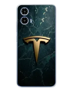 Чехол для Motorola Moto G35 с картинкой «Мраморная Tesla Gold» Чехол для Motorola Moto G35 с картинкой «Мраморная Tesla Gold»