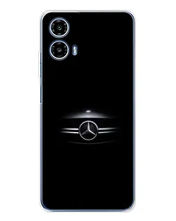 Чехол для Motorola Moto G35 с картинкой «Mercedes — абстрактные линии» Чехол для Motorola Moto G35 с картинкой «Mercedes — абстрактные линии»