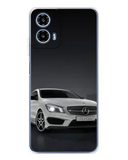 Чехол для Motorola Moto G35 с картинкой «Mercedes AMG GT Silver» Чехол для Motorola Moto G35 с картинкой «Mercedes AMG GT Silver»