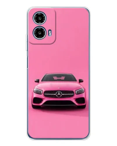 Чехол для Motorola Moto G35 с картинкой «Розовый Mercedes AMG» Чехол для Motorola Moto G35 с картинкой «Розовый Mercedes AMG»