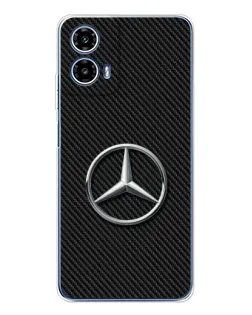 Чехол для Motorola Moto G35 с картинкой «Карбоновый Mercedes стиль» Чехол для Motorola Moto G35 с картинкой «Карбоновый Mercedes стиль»
