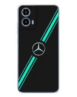 Чехол для Motorola Moto G35 с картинкой «Спортивные линии Mercedes» Чехол для Motorola Moto G35 с картинкой «Спортивные линии Mercedes»
