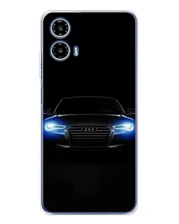 Чехол для Motorola Moto G35 с картинкой «Audi в неоне» Чехол для Motorola Moto G35 с картинкой «Audi в неоне»