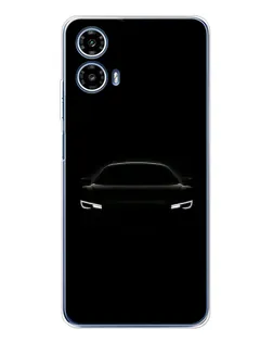 Чехол для Motorola Moto G35 с картинкой «Взгляд Audi в темноте» Чехол для Motorola Moto G35 с картинкой «Взгляд Audi в темноте»