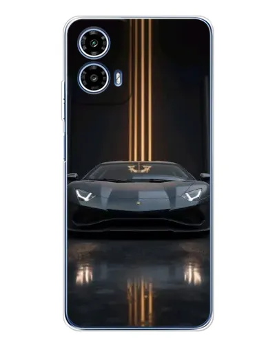 Чехол для Motorola Moto G35 с картинкой «Lamborghini золотые линии» Чехол для Motorola Moto G35 с картинкой «Lamborghini золотые линии»