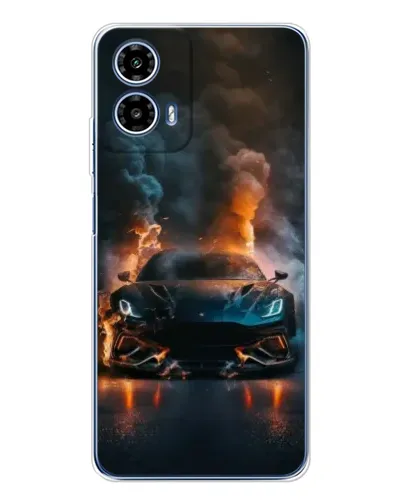 Чехол для Motorola Moto G35 с картинкой «Lamborghini дымная эстетика» Чехол для Motorola Moto G35 с картинкой «Lamborghini дымная эстетика»