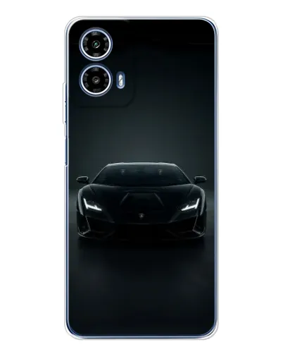 Чехол для Motorola Moto G35 с картинкой «Черный Lamborghini Aventador» Чехол для Motorola Moto G35 с картинкой «Черный Lamborghini Aventador»
