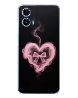 Чехол для Motorola Moto G35 с картинкой «Дымчатое сердце» Чехол для Motorola Moto G35 с картинкой «Дымчатое сердце»