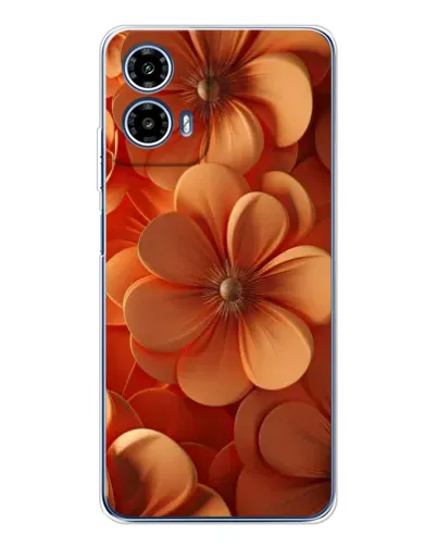 Чехол для Motorola Moto G35 с картинкой «Оранжевый макро цветок» Чехол для Motorola Moto G35 с картинкой «Оранжевый макро цветок»