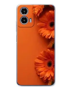 Чехол для Motorola Moto G35 с картинкой «Оранжевые герберы» Чехол для Motorola Moto G35 с картинкой «Оранжевые герберы»
