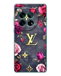 Чехол для Motorola Moto G37 с картинкой «Цветочный Louis Vuitton»