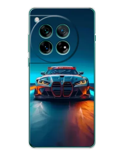Чехол для Motorola Moto G37 с картинкой «BMW — огни неона» Чехол для Motorola Moto G37 с картинкой «BMW — огни неона»