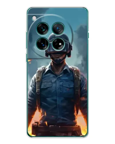 Чехол для Motorola Moto G37 с картинкой «PUBG — реалистичный герой»