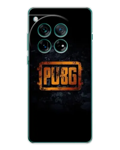 Чехол для Motorola Moto G37 с картинкой «PUBG — золотой логотип»