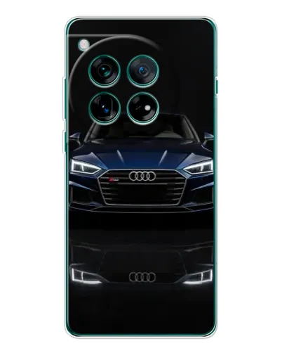 Чехол для Motorola Moto G37 с картинкой «Audi — ночное отражение»