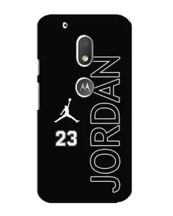 Чехол для Motorola MOTO G4 Play с картинкой «Jordan Vertical»