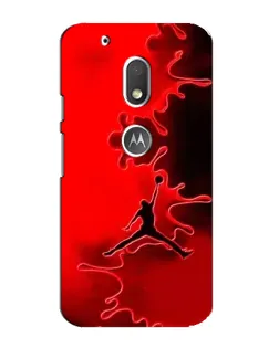 Чехол для Motorola MOTO G4 Play с картинкой «Jordan Red Smoke»
