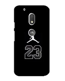 Чехол для Motorola MOTO G4 Play с картинкой «Jordan Flight 23»