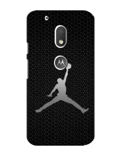 Чехол для Motorola MOTO G4 Play с картинкой «Jordan Dark Carbon»