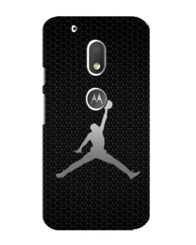 Чехол для Motorola MOTO G4 Play с картинкой «Jordan Dark Carbon»