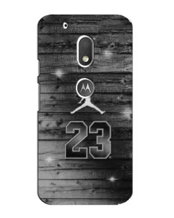 Чехол для Motorola MOTO G4 Play с картинкой «Jordan Carbon 23»