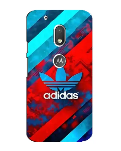 Чехол для Motorola MOTO G4 Play с картинкой «Абстракция Adidas»