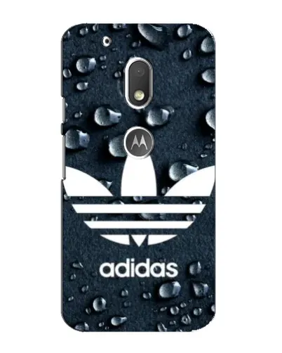 Чехол для Motorola MOTO G4 Play с картинкой «Adidas Trefoil Blue»
