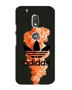 Чехол для Motorola MOTO G4 Play с картинкой «Оранжевый дым Adidas» Чехол для Motorola MOTO G4 Play с картинкой «Оранжевый дым Adidas»
