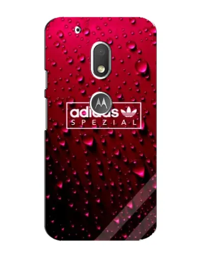 Чехол для Motorola MOTO G4 Play с картинкой «Adidas Gold Marble»
