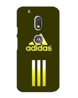 Чехол для Motorola MOTO G4 Play с картинкой «Оливковый градиент Adidas»