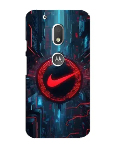 Чехол для Motorola MOTO G4 Play с картинкой «Техногенный стиль Nike» Чехол для Motorola MOTO G4 Play с картинкой «Техногенный стиль Nike»