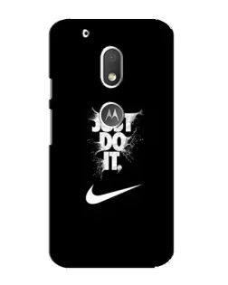 Чехол для Motorola MOTO G4 Play с картинкой «Текстовый принт Nike» Чехол для Motorola MOTO G4 Play с картинкой «Текстовый принт Nike»
