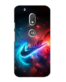 Чехол для Motorola MOTO G4 Play с картинкой «Огненный логотип Nike» Чехол для Motorola MOTO G4 Play с картинкой «Огненный логотип Nike»