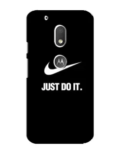 Чехол для Motorola MOTO G4 Play с картинкой «Классический принт Nike» Чехол для Motorola MOTO G4 Play с картинкой «Классический принт Nike»