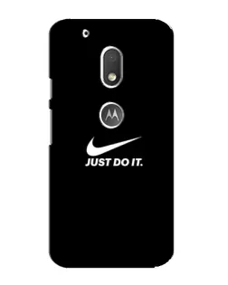 Чехол для Motorola MOTO G4 Play с картинкой «Минимализм от Nike» Чехол для Motorola MOTO G4 Play с картинкой «Минимализм от Nike»