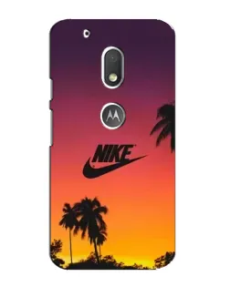 Чехол для Motorola MOTO G4 Play с картинкой «Nike на закате солнца» Чехол для Motorola MOTO G4 Play с картинкой «Nike на закате солнца»