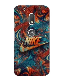 Чехол для Motorola MOTO G4 Play с картинкой «Nike в абстракции» Чехол для Motorola MOTO G4 Play с картинкой «Nike в абстракции»