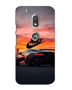Чехол для Motorola MOTO G4 Play с картинкой «Nike и суперкар» Чехол для Motorola MOTO G4 Play с картинкой «Nike и суперкар»