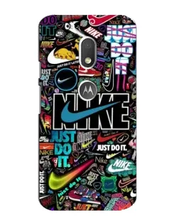 Чехол для Motorola MOTO G4 Play с картинкой «Яркий коллаж Nike» Чехол для Motorola MOTO G4 Play с картинкой «Яркий коллаж Nike»