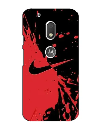 Чехол для Motorola MOTO G4 Play с картинкой «Красные брызги Nike» Чехол для Motorola MOTO G4 Play с картинкой «Красные брызги Nike»