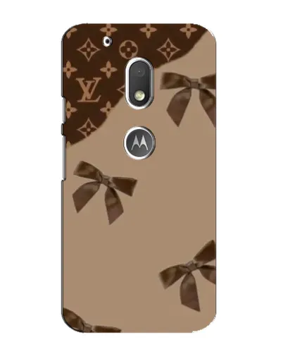 Чехол для Motorola MOTO G4 Play с картинкой «LV — кофейный атлас» Чехол для Motorola MOTO G4 Play с картинкой «LV — кофейный атлас»
