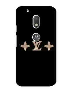 Чехол для Motorola MOTO G4 Play с картинкой «Louis Vuitton — минимализм»