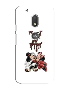 Чехол для Motorola MOTO G4 Play с картинкой «LV и Микки Маус»