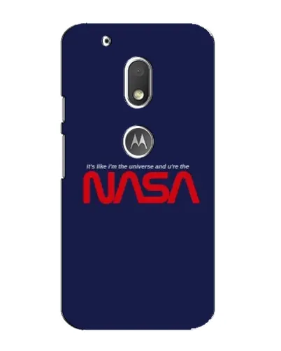 Чехол для Motorola MOTO G4 Play с картинкой «NASA — глубокий космос»