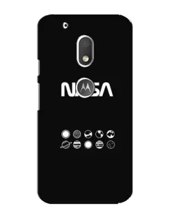 Чехол для Motorola MOTO G4 Play с картинкой «NASA — технический принт» Чехол для Motorola MOTO G4 Play с картинкой «NASA — технический принт»
