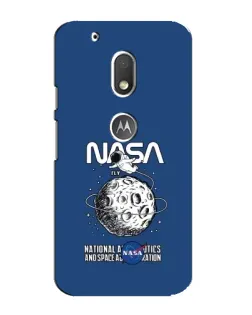 Чехол для Motorola MOTO G4 Play с картинкой «NASA — лунная миссия» Чехол для Motorola MOTO G4 Play с картинкой «NASA — лунная миссия»