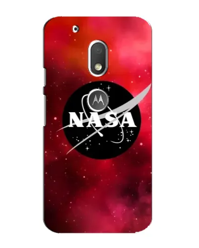 Чехол для Motorola MOTO G4 Play с картинкой «NASA — красная туманность»