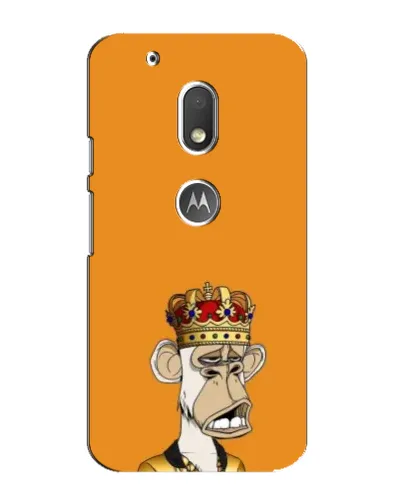 Чехол для Motorola MOTO G4 Play с картинкой «Золотая обезьяна Bored Ape» Чехол для Motorola MOTO G4 Play с картинкой «Золотая обезьяна Bored Ape»